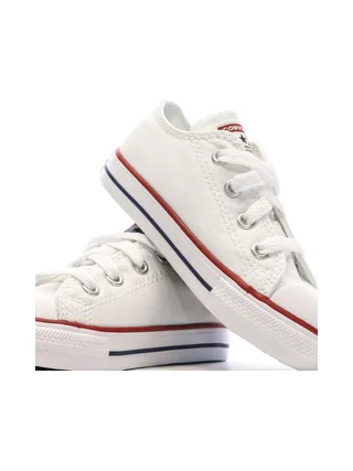 Baskets Blanches Garçon/Fille Converse Chuck Taylor All Star Seasonal 7