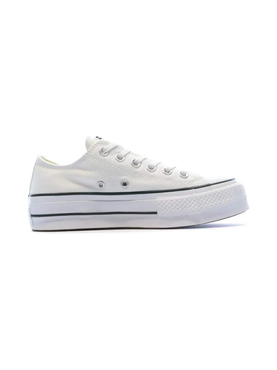 Baskets compensées Blanches femme Converse All Star 2