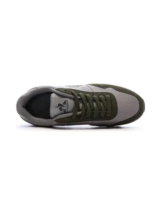 Baskets Grises/Kaki Homme Le Coq Sportif Astra 4