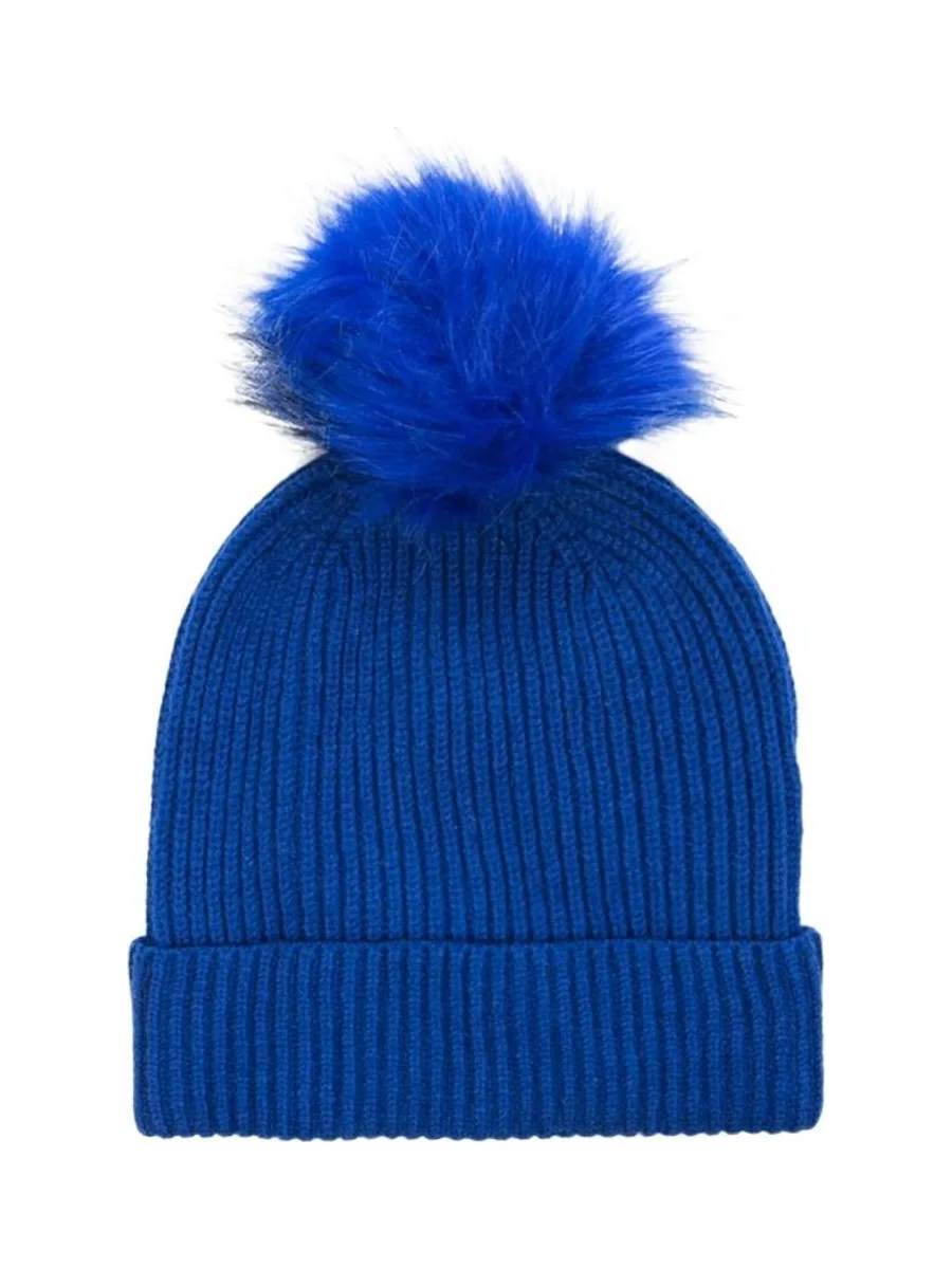 Bonnet Bleu Roi Femme Vero Moda Beanie 2