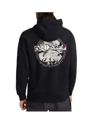 Sweat à Capuche Noir Homme O'Neill Aguazul 2
