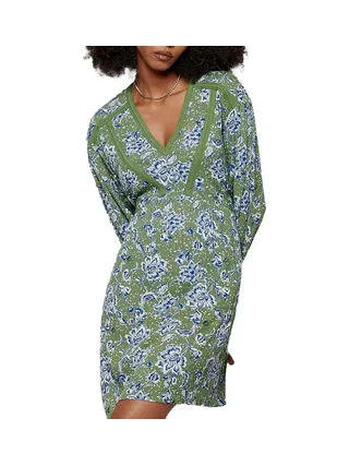 Robe Kaki/Bleu Femme Kaporal MAELH 1