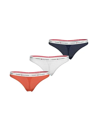 TOMMY HILFIGER UW0UW05532 - Lot de 3 strings 2