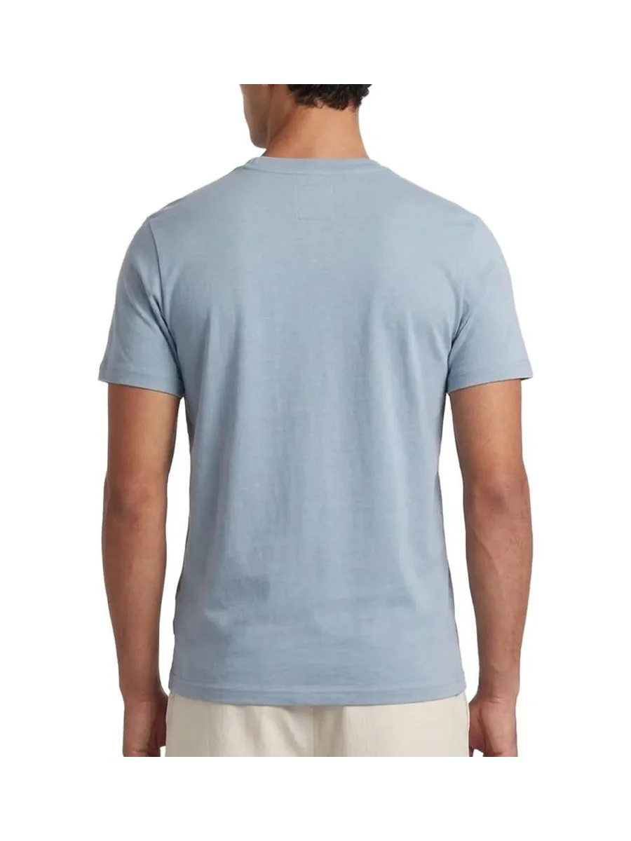 T-Shirt Bleu clair Homme G-Star RAW Logo 3