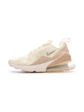 Baskets Blanches/Rose Femme Nike Air Max 270 1
