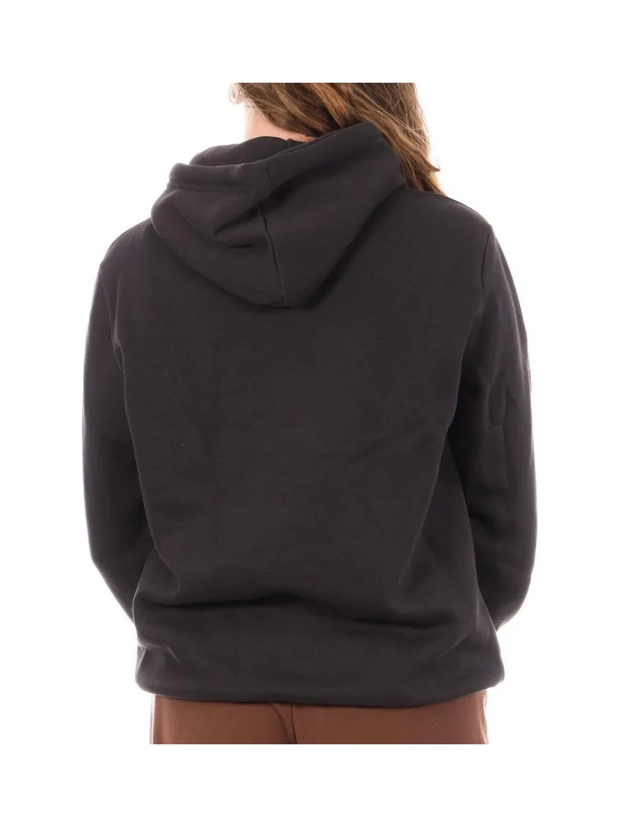 Sweat à Capuche Noir Femme Schott SIM 3