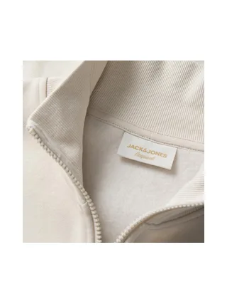 Sweat Zippé Beige Homme Jack & Jones Jordean 3
