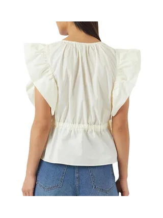 Blouse Blanc Femme YAS 26037290 2