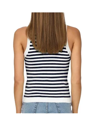 Top à Rayures Marine/Ecru Femme JDY Aya 2