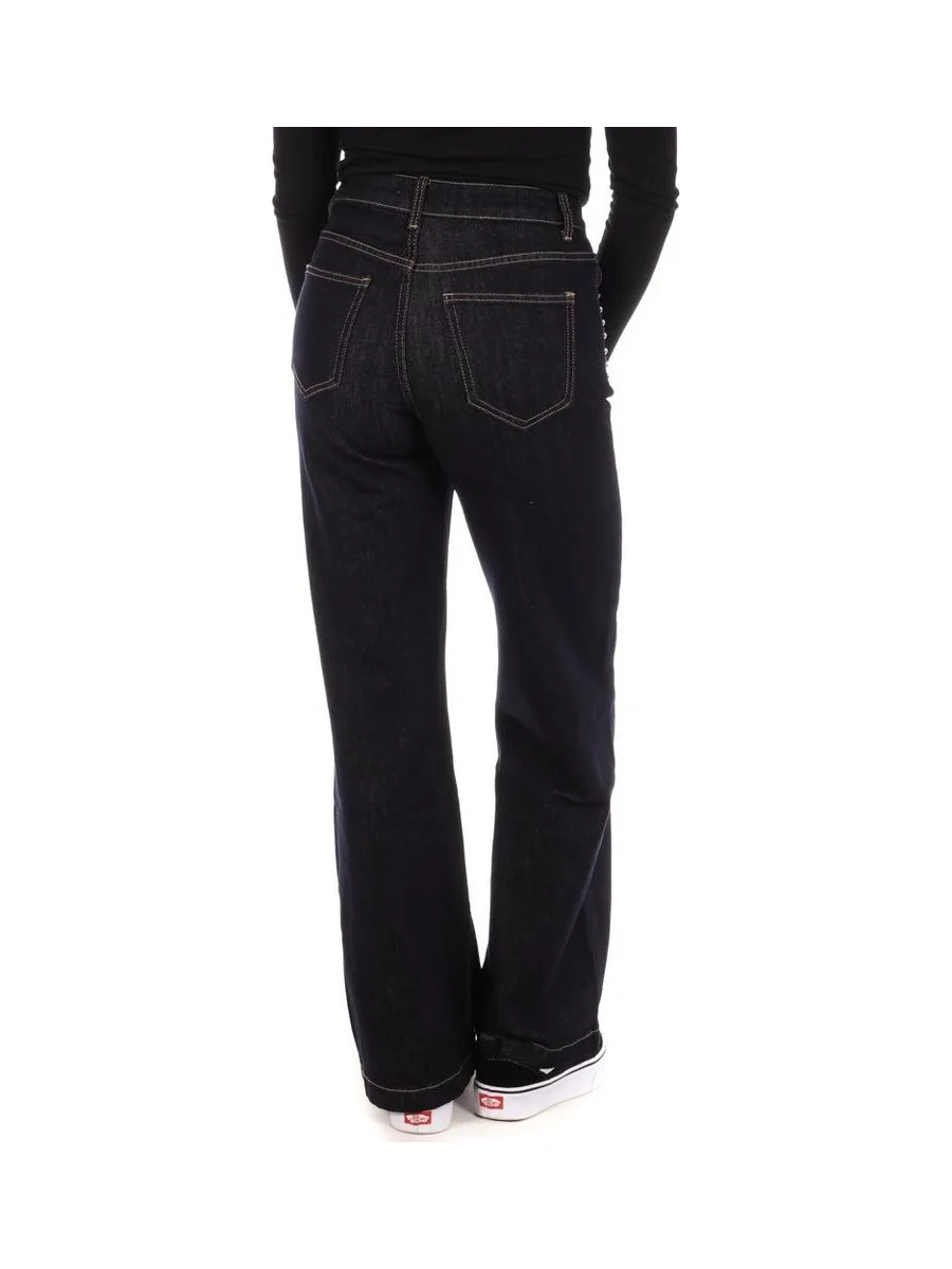 Jean Loose Bleu Brut Femme Monday Premium 1807 3