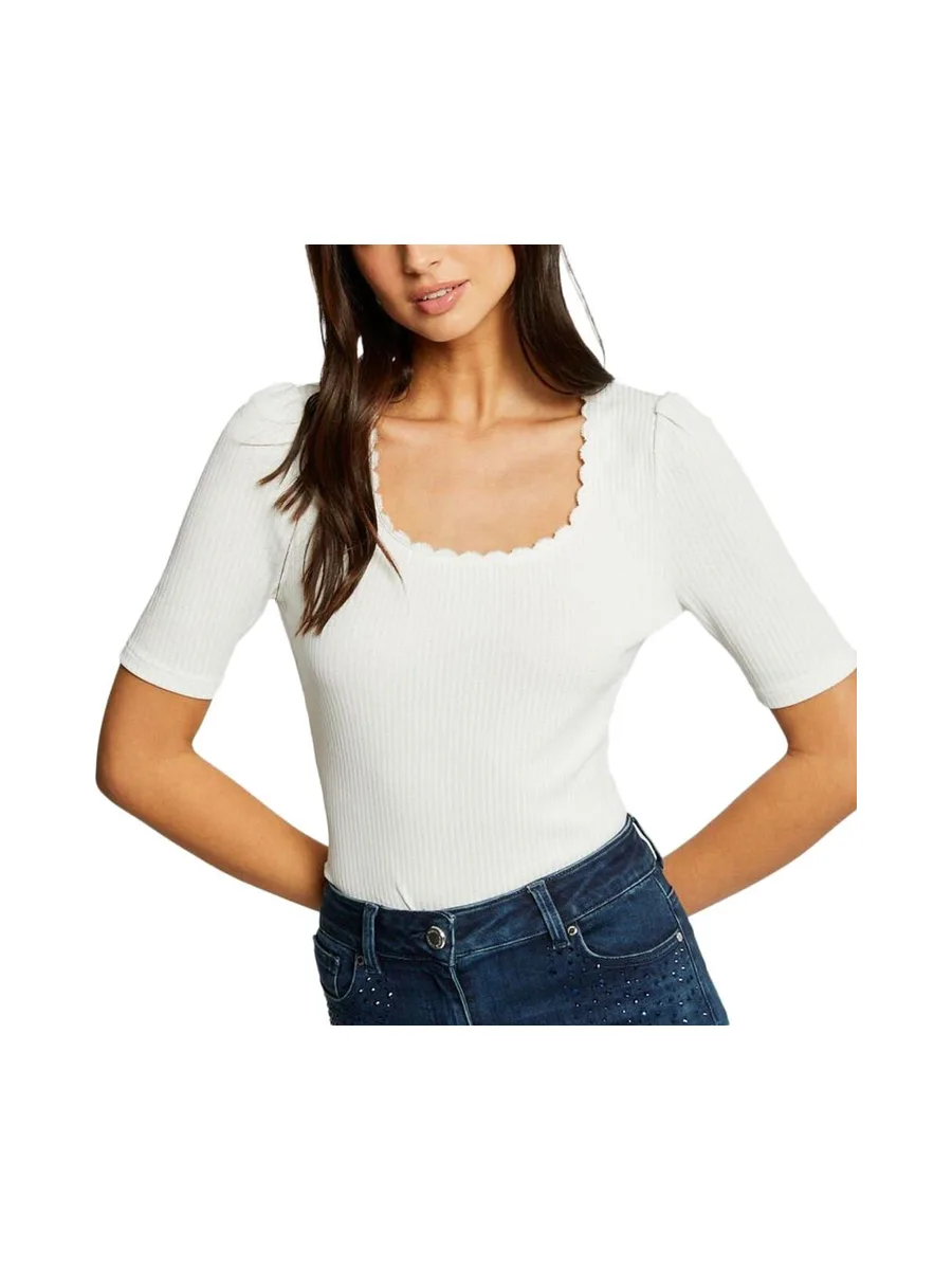 T-shirt Blanc Femme Morgan DABRI 2