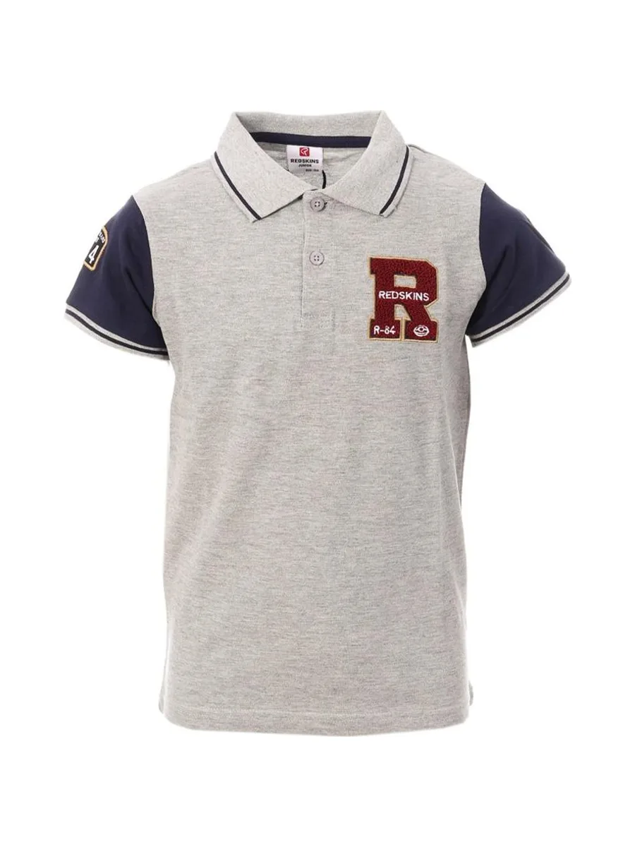 Polo Gris Garçon Redskins PO3044 2