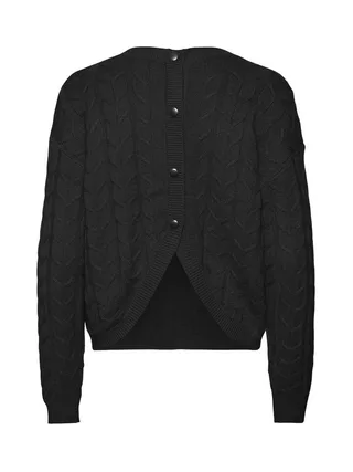 Pull Noir Femme Vero Moda Tilda 2