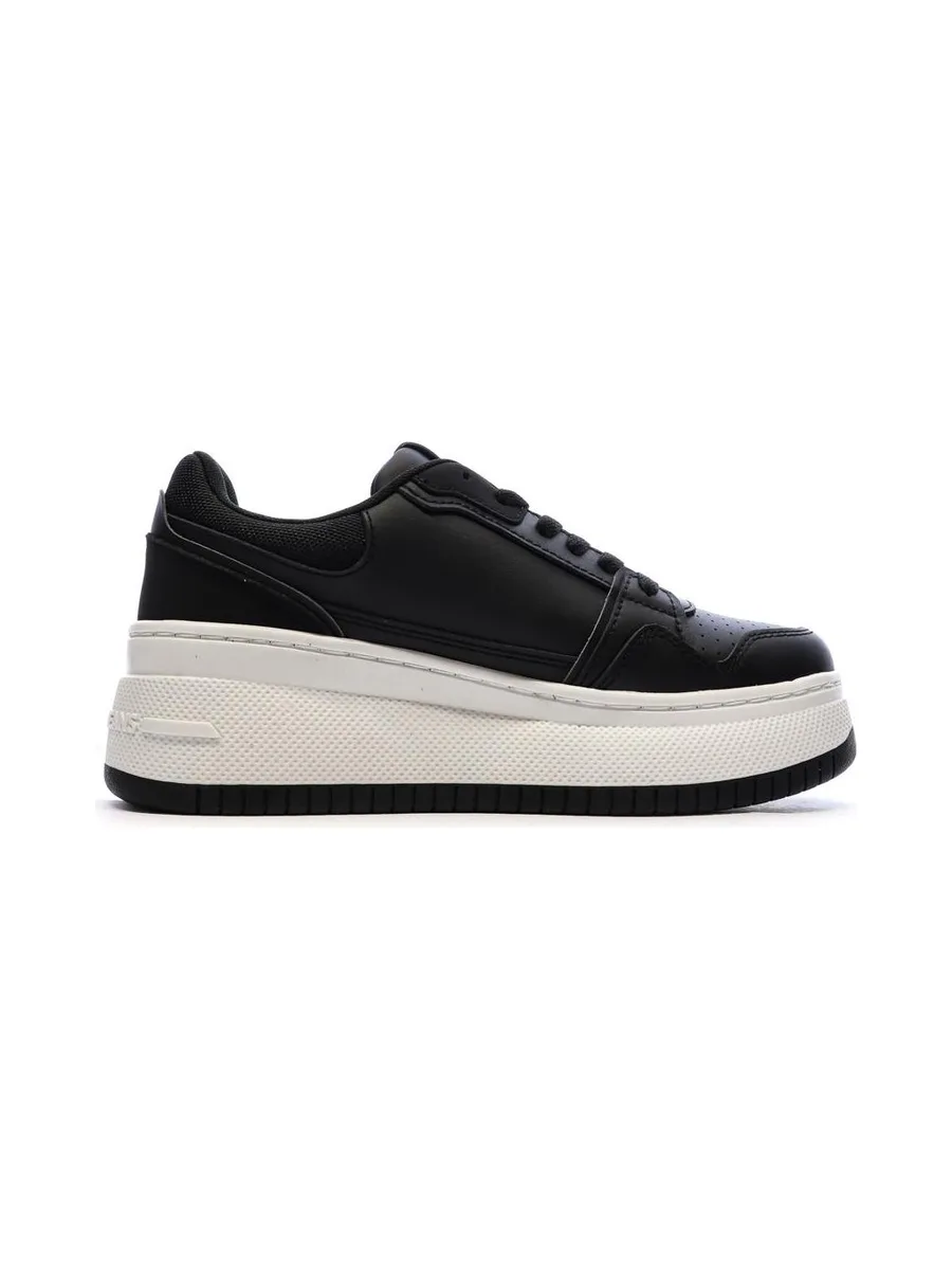 Baskets Noir Femme Tommy Hilfiger Retro 4