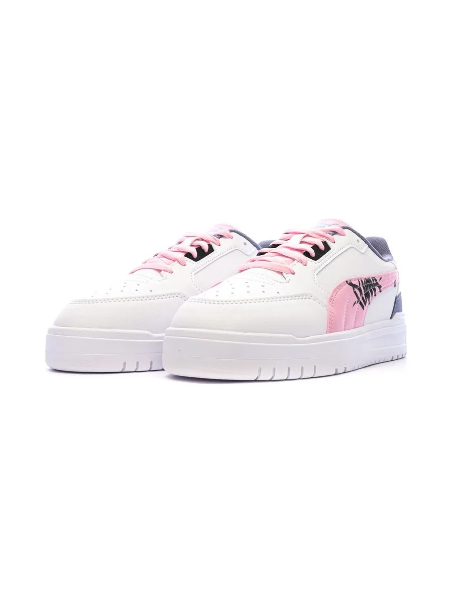 Baskets Blanc/Mauve/Rose Fille Puma Shuffle Downtown 7