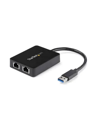 USB 3 Dual Port Gigabit Ethernet Adapter 1