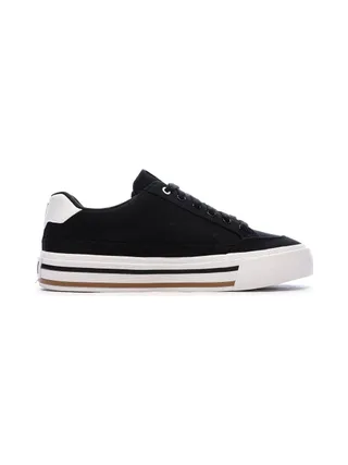 Baskets Blanches/Noires Femme Puma Court Classic 2