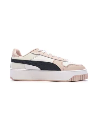 Baskets Blanc/Rose/Noir Femme Puma Carina Street 2