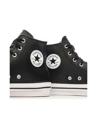 Baskets Noires Femme Converse All Star Eva 7
