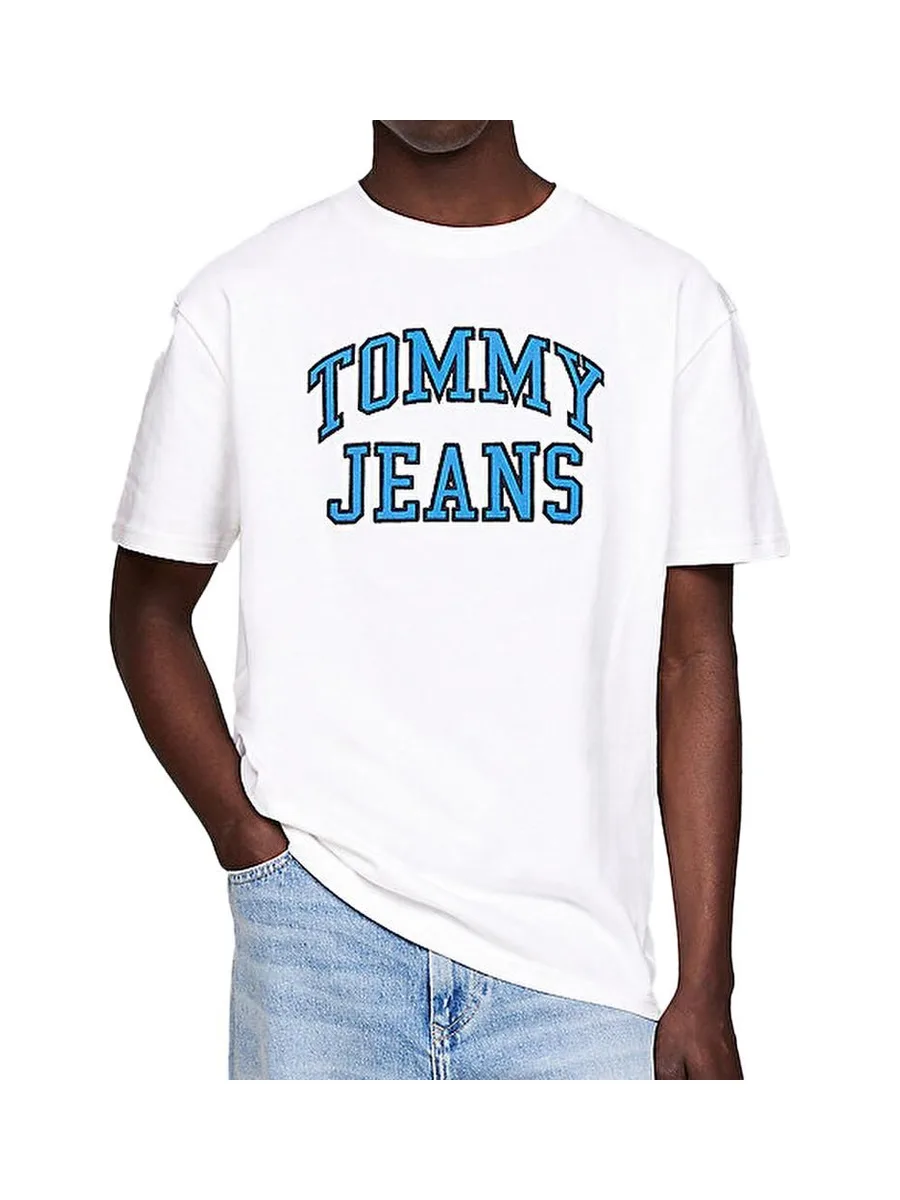 T-shirt Blanc Homme Tommy Hilfiger Prep 2