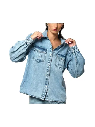 Chemise Bleu Femme Kaporal MABELH 1