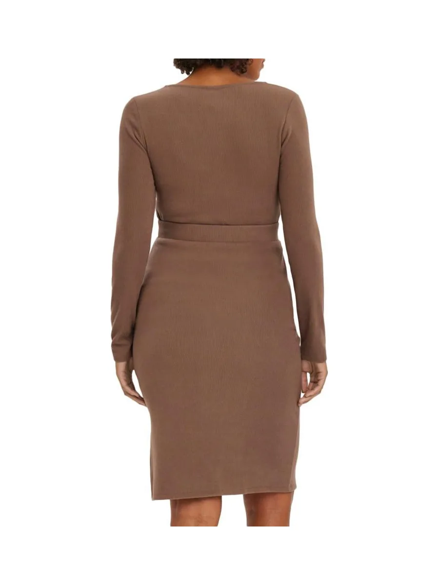 Jupe de Grossesse Marron Femme Vero Moda Marternity Below 2