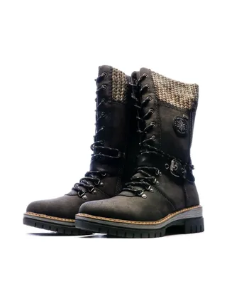 Bottes Gris Anthracite Femme Relife Grivione 6