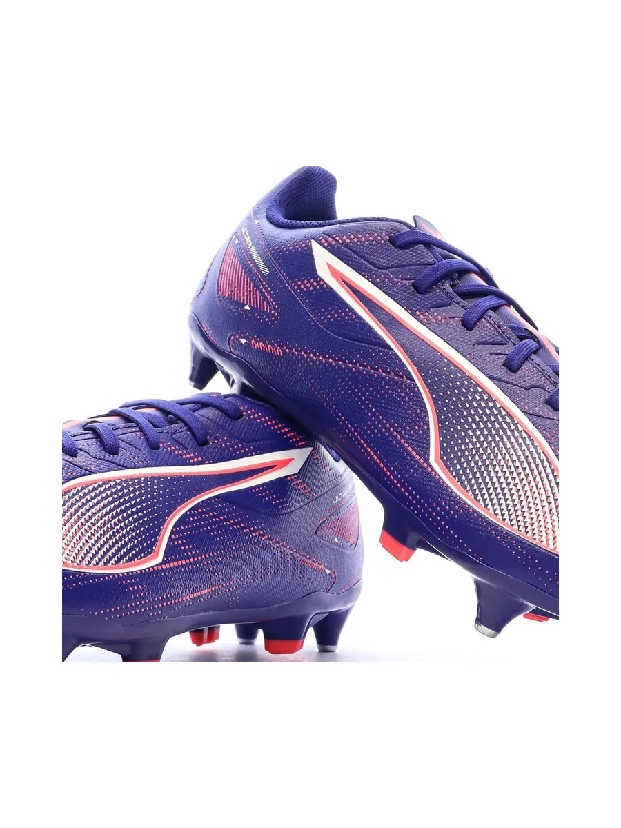 Chaussures de Foot Violettes Homme Puma Ultra 5 Play MxSG 8