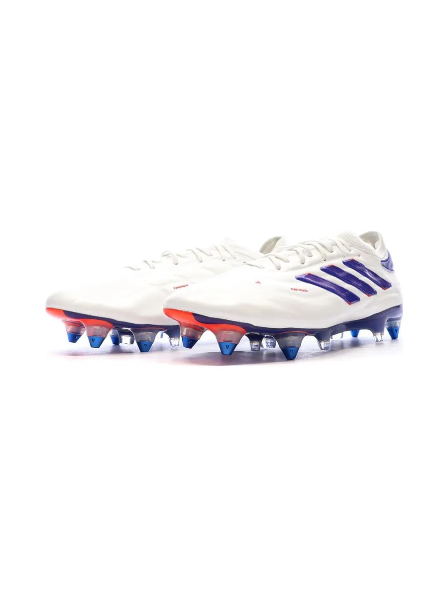 Chaussures de Football Blanc/Bleu Homme Adidas Copa Pure 2 Elite 6