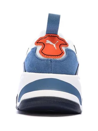 Baskets Blanc/Bleu Garçon Puma Trinity 3