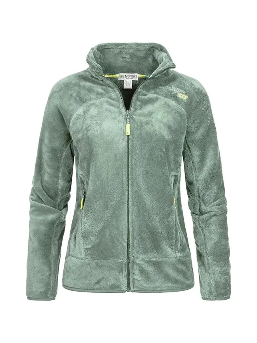 Polaire Vert Femme Geographical Norway Paline Lady 1