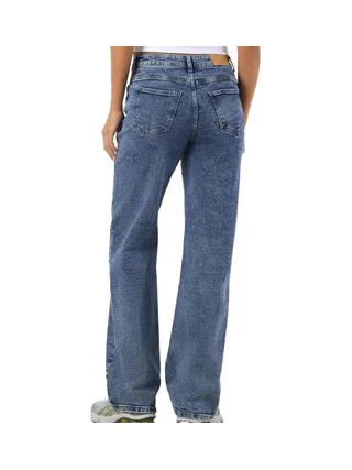 Jean Droit Bleu Femme Noisy May Yolanda 2