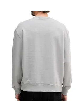 Sweat Gris Homme Calvin Klein Jeans Badge Terry 2