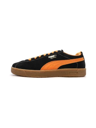 Baskets Noires/Oranges Homme Puma Delphin 1