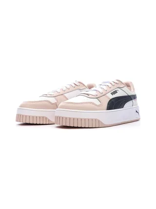Baskets Blanc/Rose/Noir Femme Puma Carina Street 6