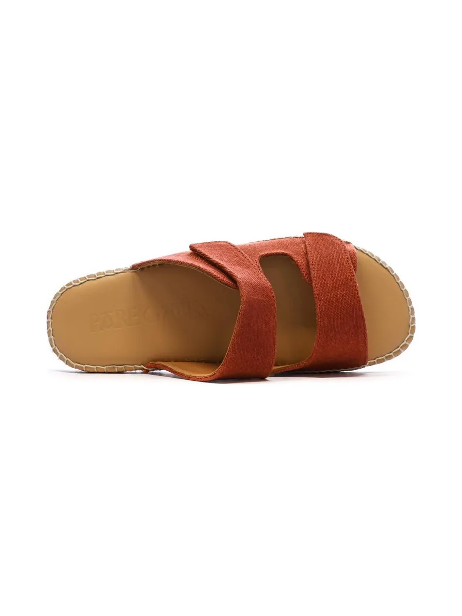Sandales Rouges Homme Pare Gabia Batista 5