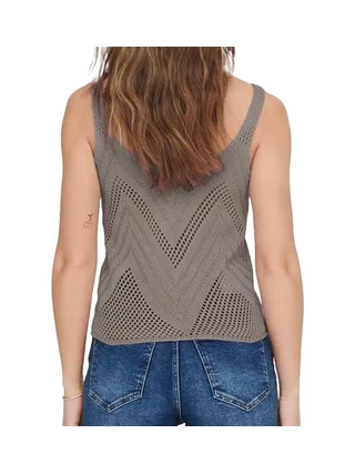 Top Crochet Kaki Femme Jdy 15226348 2
