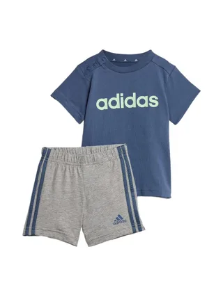 Ensemble Bleu/Gris Garçon Adidas IS2497 1