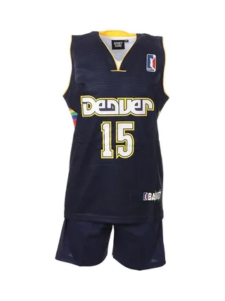 Denver Ensemble de basketball Marine Enfant Sport Zone 1