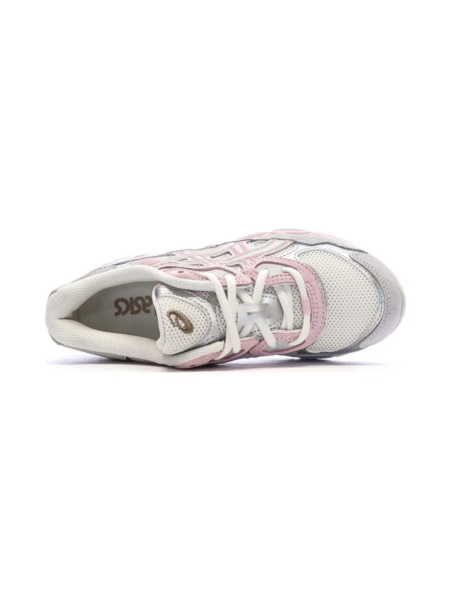 Baskets Blanches/Rose Homme Asics Gel-nyc 5