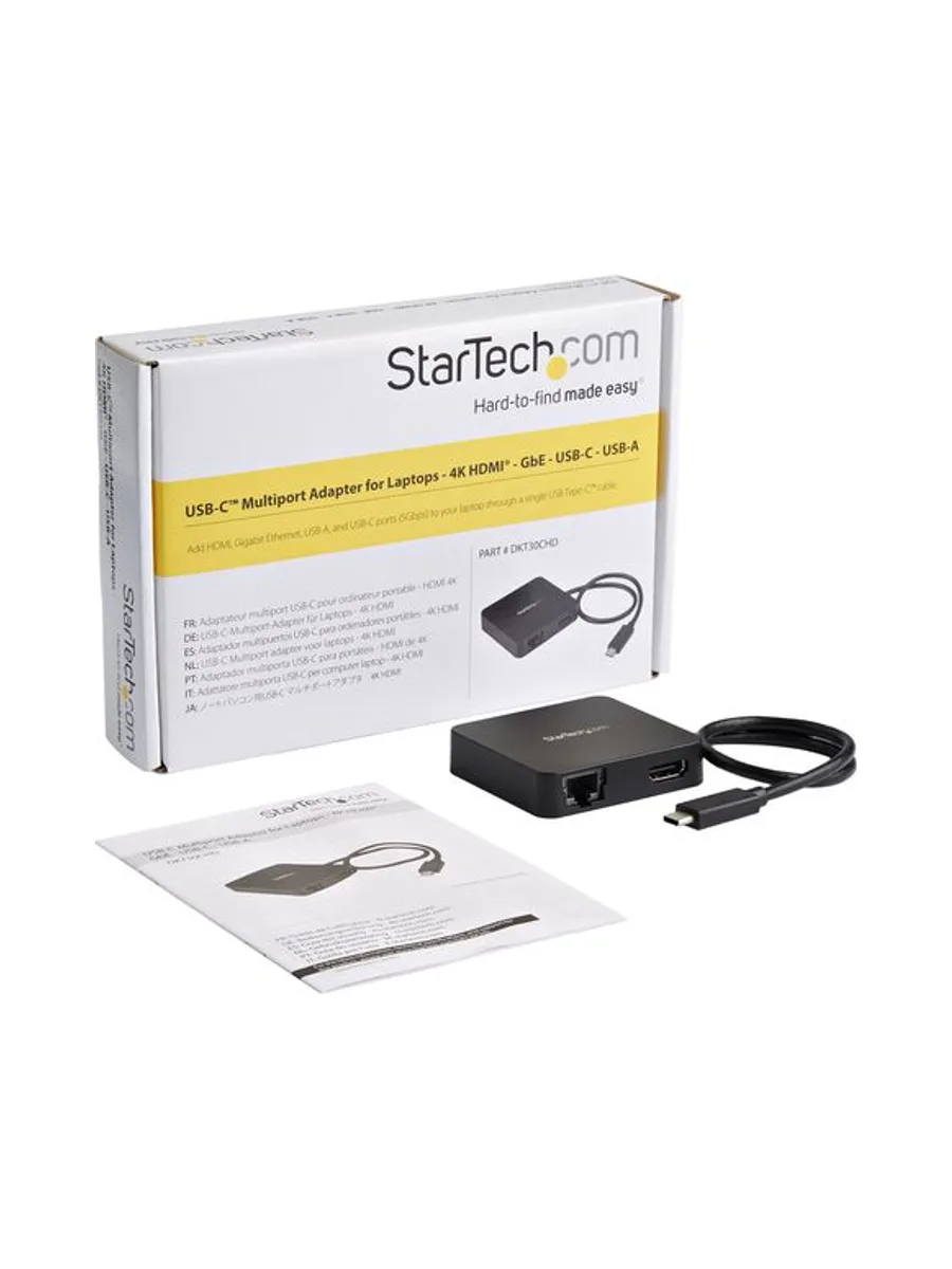 StarTech.com DKT30CHD laptop dock/port replicator 7