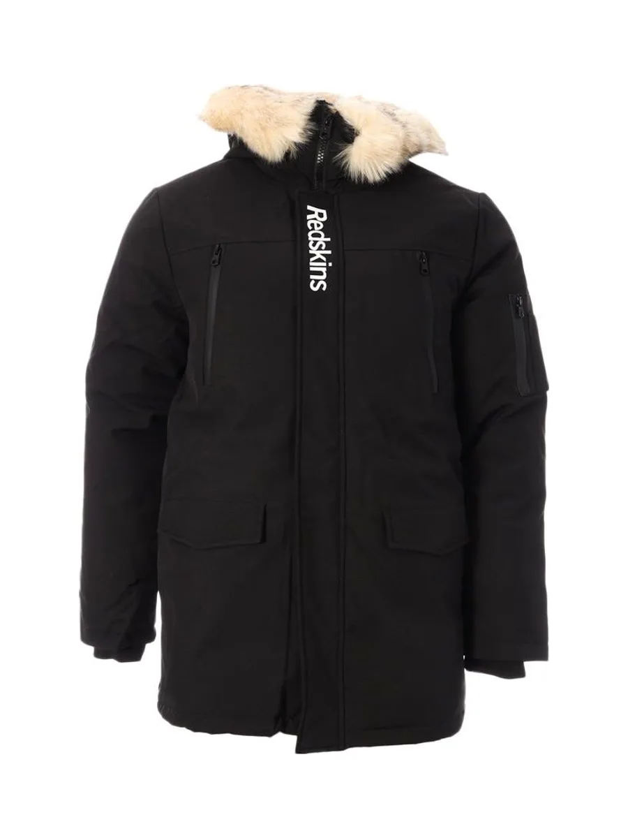 Parka Noire Homme Redskins 1001 2