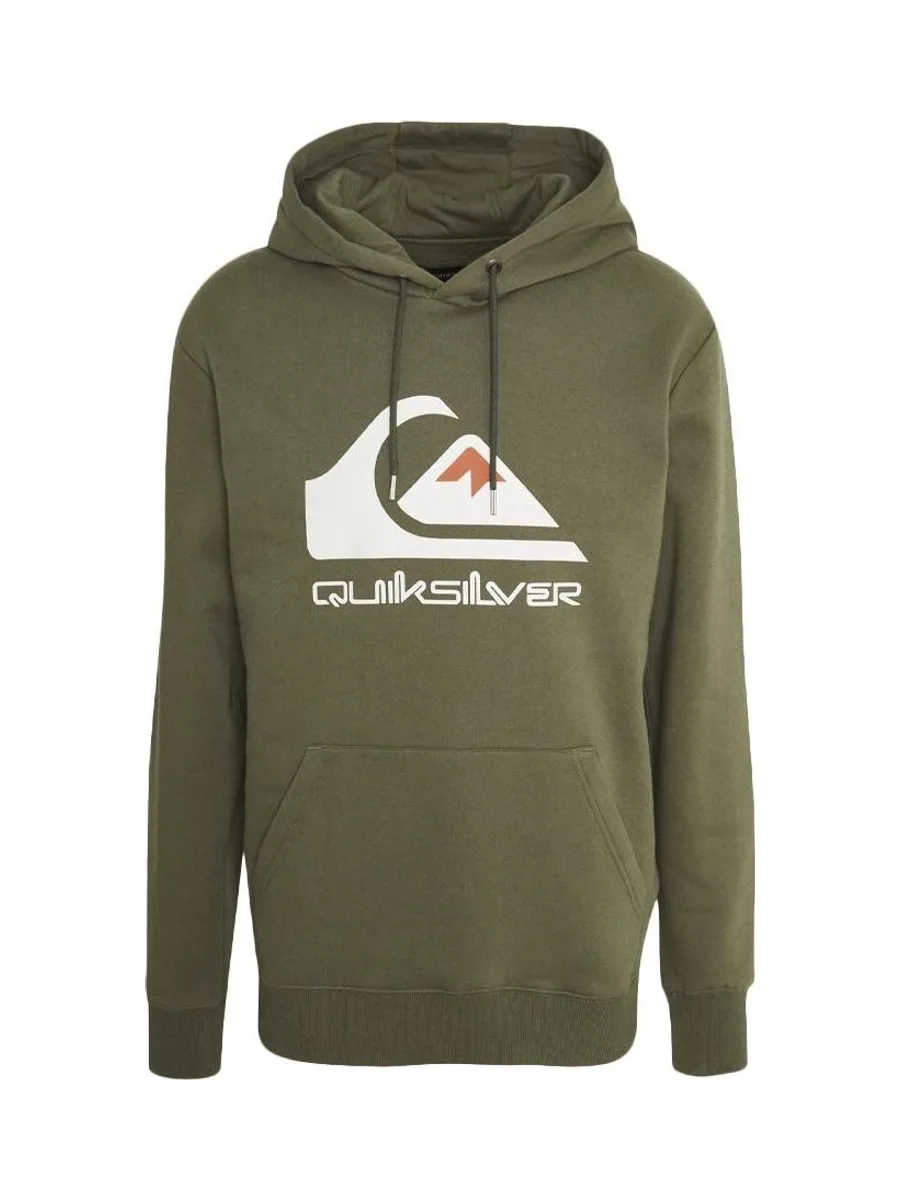 Sweat Kaki Homme Quiksilver Biglogohood 2
