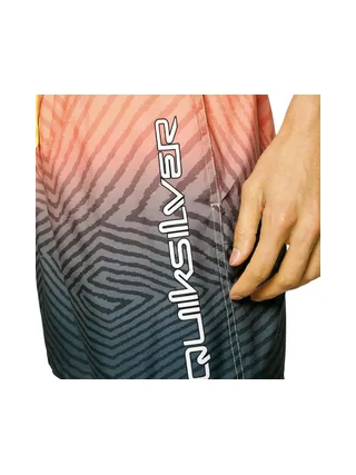 Short de bain Marine Homme Quiksilver Warped Logo 2