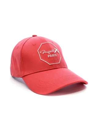 Casquette Rouge Homme Project X Paris VAF4 2