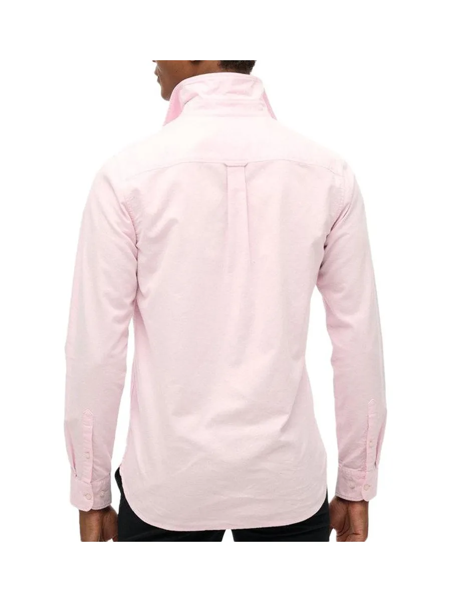Chemise Rose Homme Superdry Oxford 3