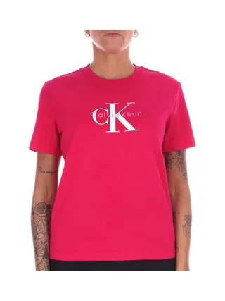 T-Shirt Rose Femme Calvin Klein Jeans Hero 1