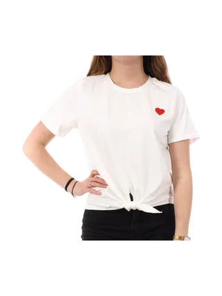 T-Shirt Blanc/Ecru Femme Morgan DANNY 1