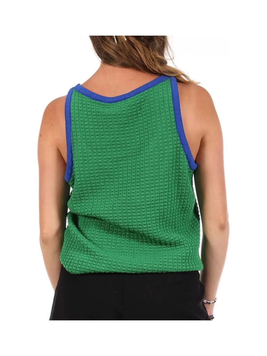 Débardeur Vert Femme Les Tropéziennes Largo 3