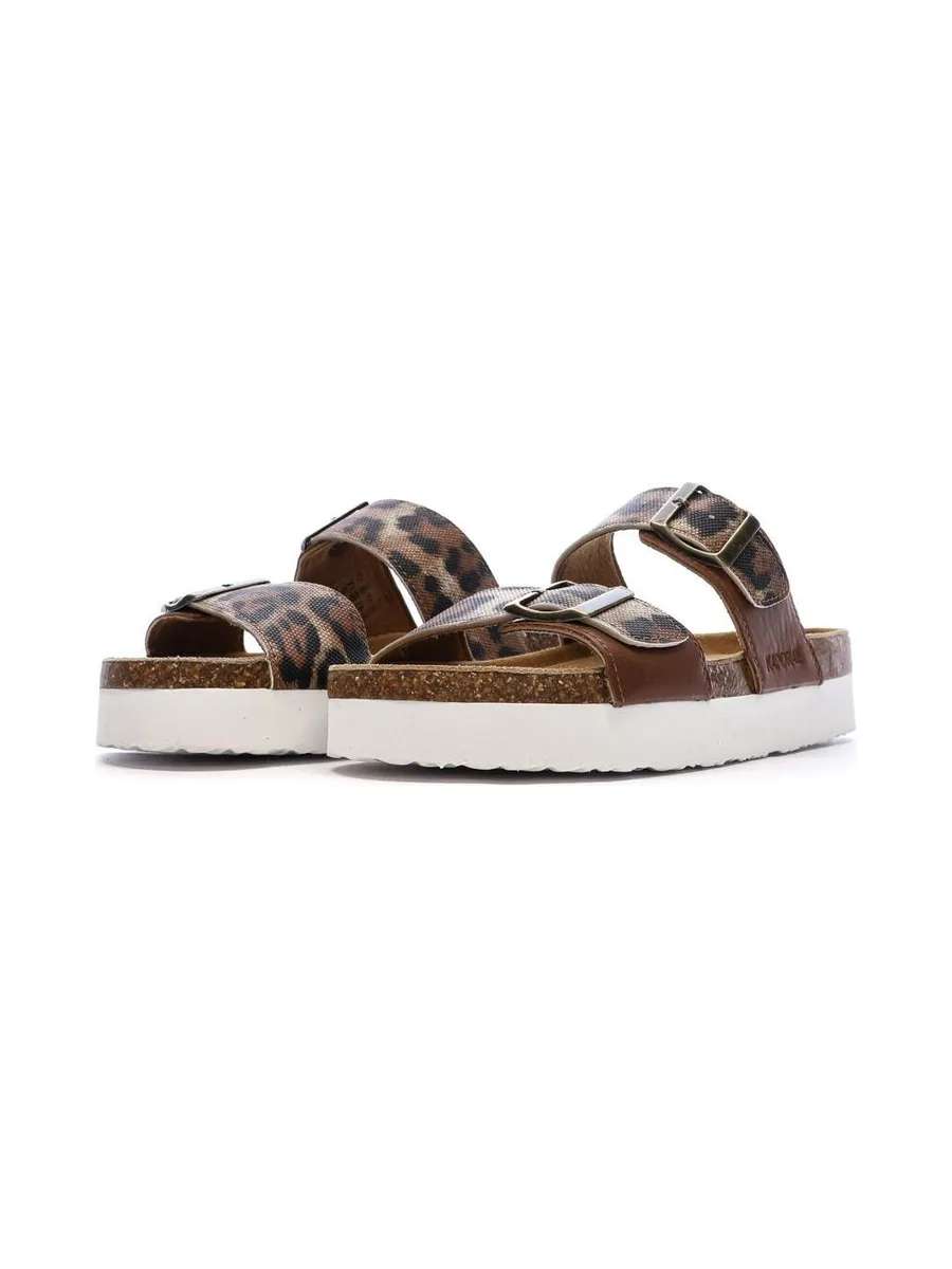 Sandales Marron Femme Kaporal Solinea 7